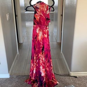 Eliza j size 6 floral maxi